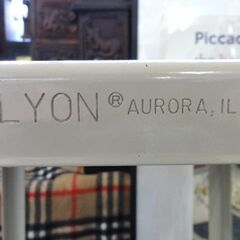 ⑦ LYON ヴィンテージスツール/カウンターチェア ベージュ系 メタル