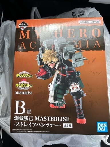 僕のヒーローアカデミア 一番くじ　連なる星霜 B賞　爆豪勝己　MASTERRLISE ストレイフパンツァー