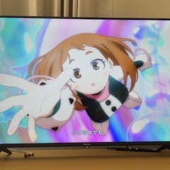 テレビ 4K 43型 Hisense 2022年製  