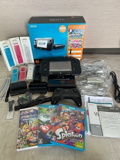Wii U ファミリープレミアムセット➕コントローラー、リモコン、ソフトセット