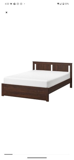 [IKEA] SONGESAND ｸｲｰﾝﾍﾞｯﾄﾞﾌﾚｰﾑ