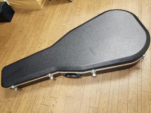 ハードギターケース ブラック フリース内部