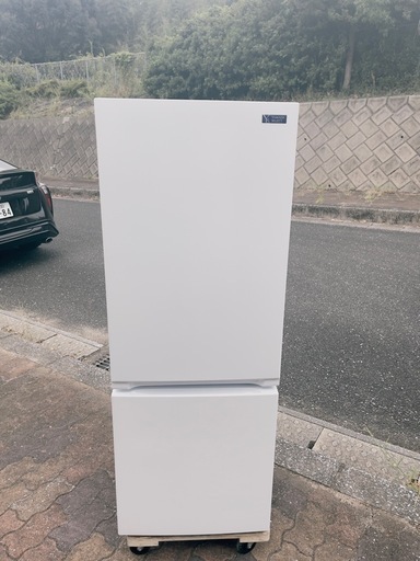 配送可能2021年　YAMADASELECT(ヤマダセレクト）　YRZF15G1　2ドア冷蔵庫　(156L・右開き)　ホワイト