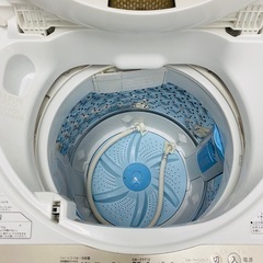  東芝 TOSHIBA 全自動洗濯機 電気洗濯機 全自動電気洗濯機 洗濯機 ホワイト AW-5G8 2020年製