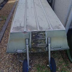 シーニンフ　12ftジョンボート　自作ドーリー付き