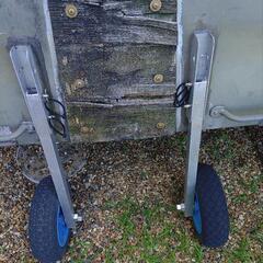 シーニンフ　12ftジョンボート　自作ドーリー付き