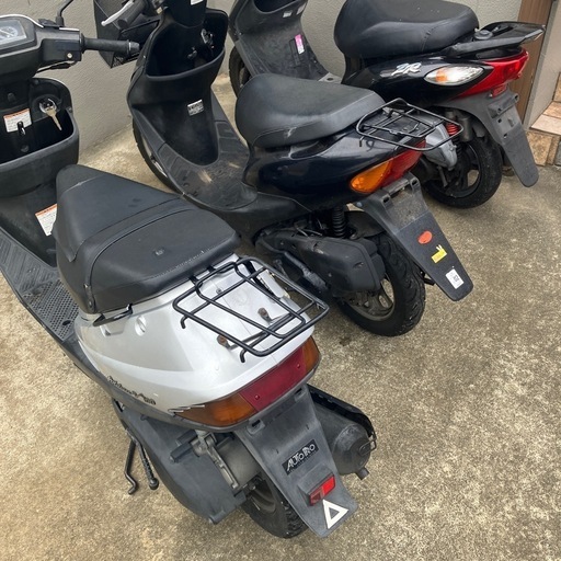 3台まとめ売り アドレスV 100 DIO ジョグZR 3台ともエンジンはかかり