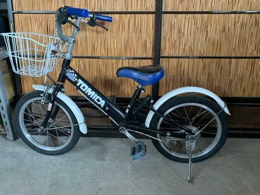 自転車　子ども　トミカ※ペダル取替済み