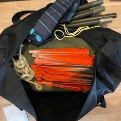 米陸軍74年パップテントシェルターハーフフルセット