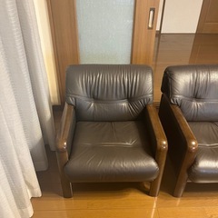 カリモク　ソファ+テーブル