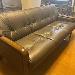 カリモク　ソファ+テーブル