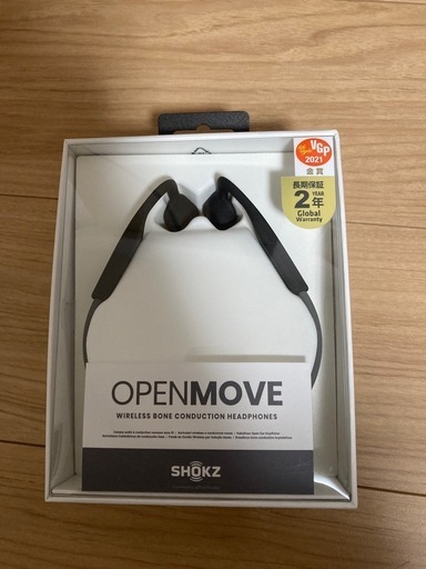SHOKZ OPENMOVE ワイヤレス骨伝導イヤホン　未使用