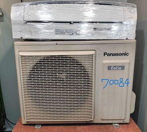 ワ0084 Panasonic自動掃除2017年製6.3kw20畳適用8万円標準工事込み＠大阪市内・岩出市内価格