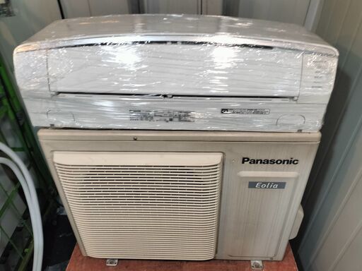 ワ0084 Panasonic自動掃除2017年製6.3kw20畳適用8万円標準工事込み＠大阪市内・岩出市内価格