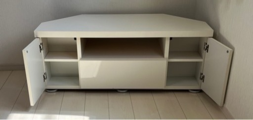 週末限定お値下げ‼️ローテレビボード　110cm 鏡面仕上げ　定価25000円