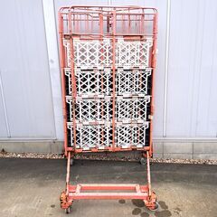 値引き交渉可】資材運搬 荷物保管 可動棚『 大型 ヤマト カゴ台車