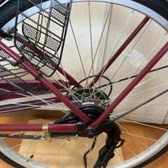 9/4購入、4回だけ使用の26インチ変速機能付き自転車！