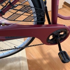 9/4購入、4回だけ使用の26インチ変速機能付き自転車！