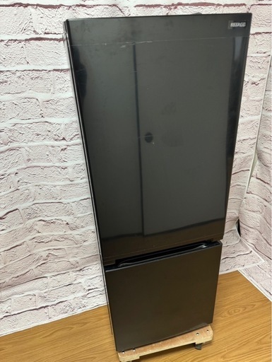 ヤマダ 2ドア冷蔵庫 YRZ-F15LK 2023年 156L 家電 キッチン家電 冷蔵庫