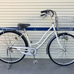 リサイクル自転車(2403-13) ファミリーサイクル 27インチ