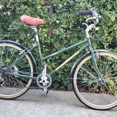 ★PEUGEOT★METRO★26インチ クロスバイク★スチールフレーム★7段ギア★C-T:420mm ★