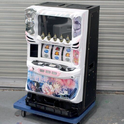 T482) 【東京・神奈川県のみ配送可】ミズホ 劇場版魔法少女まどか☆マギカ 始まりの物語/永遠の物語 パチスロ実機 スロット コイン不要機