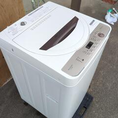 ⭐️緊急特価！！洗濯機※配送、引き渡し6／5 引き渡し中】シャープ 6.0kg 洗濯機 2021年製 配達可能