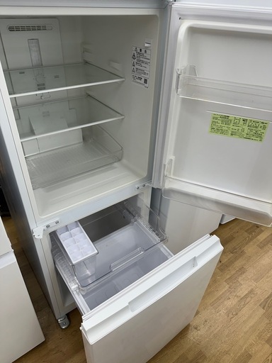 【ドリーム川西店御来店限定】シャープ　冷蔵庫　SU-D15G-W／クリーニング済み 【2002211255601697】