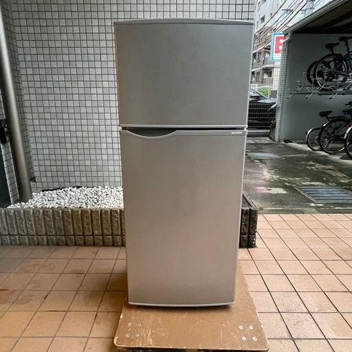 f●■SHARPシャープ・ノンフロン冷凍冷蔵庫118L【SJ-H12D-S】シルバー