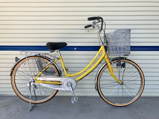 リサイクル自転車(2402-09) ファミリーサイクル(ﾌﾞﾘﾁﾞｽﾄﾝ) 24インチ