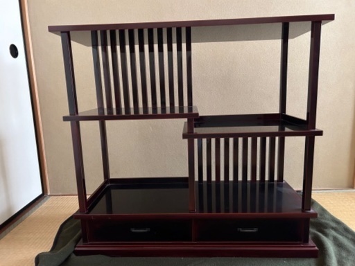輪島塗　茶箪笥