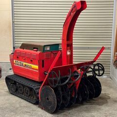 【売れました】・上越市　除雪機　ワドー　ＳＳ１３【ディーゼル】・ 上越市 除雪機 ワドー SS13【ディーゼル】・