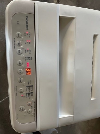 Panasonic7キロ洗濯機2023年製
