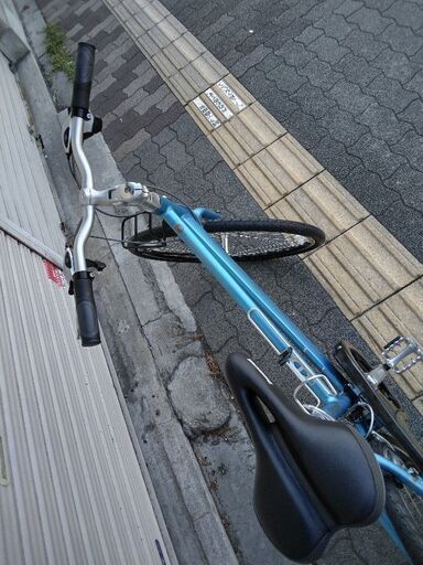 美品☆【ヴィンテージ】BRIDGESTONE[ブリヂストン]Player(プレイヤー)26吋 クロスバイク アルミ/21speed/ライトブルー