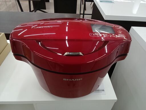 ★ジモティ割あり★ SHARP 水なし自動調理鍋 KN-HW16F-R  ２0年製 動作確認／クリーニング済み TC5260