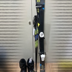 新品スキー3点セット