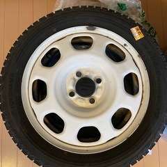 ハスラー純正 タイヤとホイールセット4本