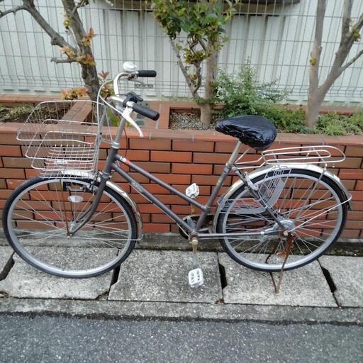 (chariyoshy出品)26インチ自転車、グレー