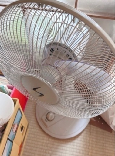 中古 TEKNOS テクノス 懐かしい扇風機