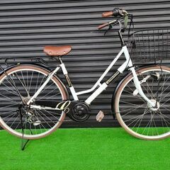 【シティサイクル27インチ】エンドウ商事 Lasstation【引取限定・現状渡し】三重県