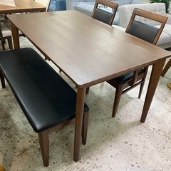 愛品館 江戸川店 ダイニングセット】 NITORI（ニトリ）ベンチ