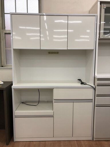 レンジボード 食器棚 120×45×185 自社配送時代引き可※現金、クレジット、スマホ決済対応※