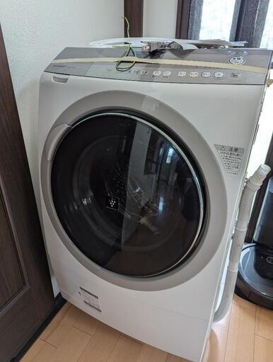 シャープ製ドラム式洗濯乾燥機　ES-A200　2017年購入