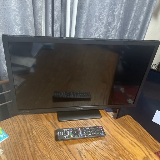SHARP AQUOS 24インチテレビ