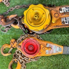 KITO キトー レバーブロック 2本セット ❶0.75t 3/4t   ❷0.8t