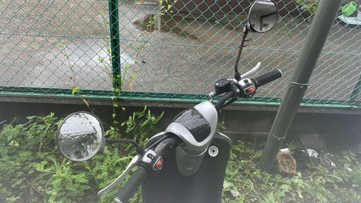 使えます乗れます】電動原付バイク XEAM notte 純正リアキャリアつき