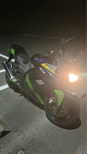 ninja250r EVAカラー