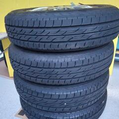 夏 軽自動車用13インチ 145/80R13 ブリヂストン【富山】N-BOX タント ムーブ ミラ イース スペーシア ワゴンR アルト ラパン Nボックス 中古4本