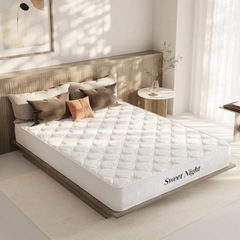 Slily マットレス ダブル 硬め ポケットコイルマットレス 極厚22cm マットレス ダブル ポケットコイル 高反発マットレス硬め 3ゾーン 極厚22cm