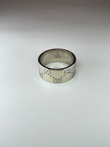 グッチ GUCCI リング ワイド K18WG